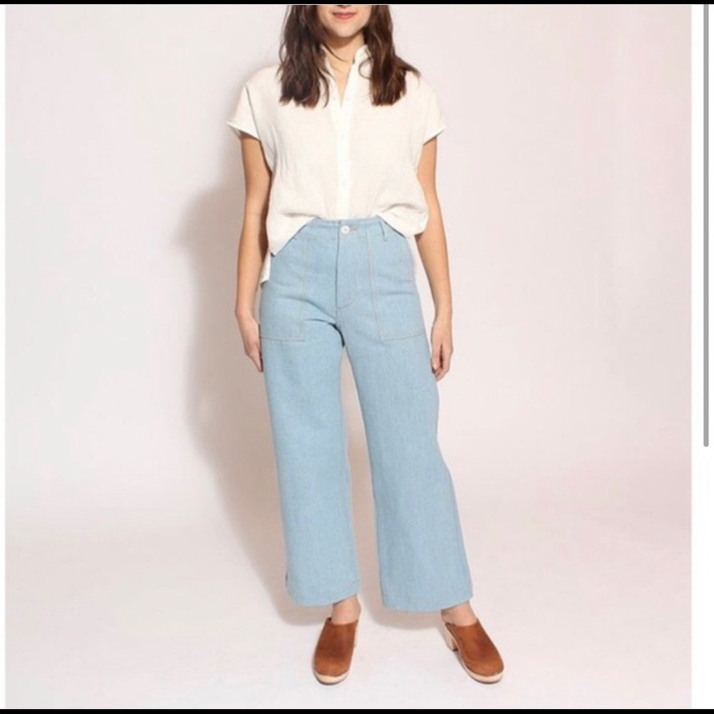 Esby Finch Jeans in Light Denim Sz 2